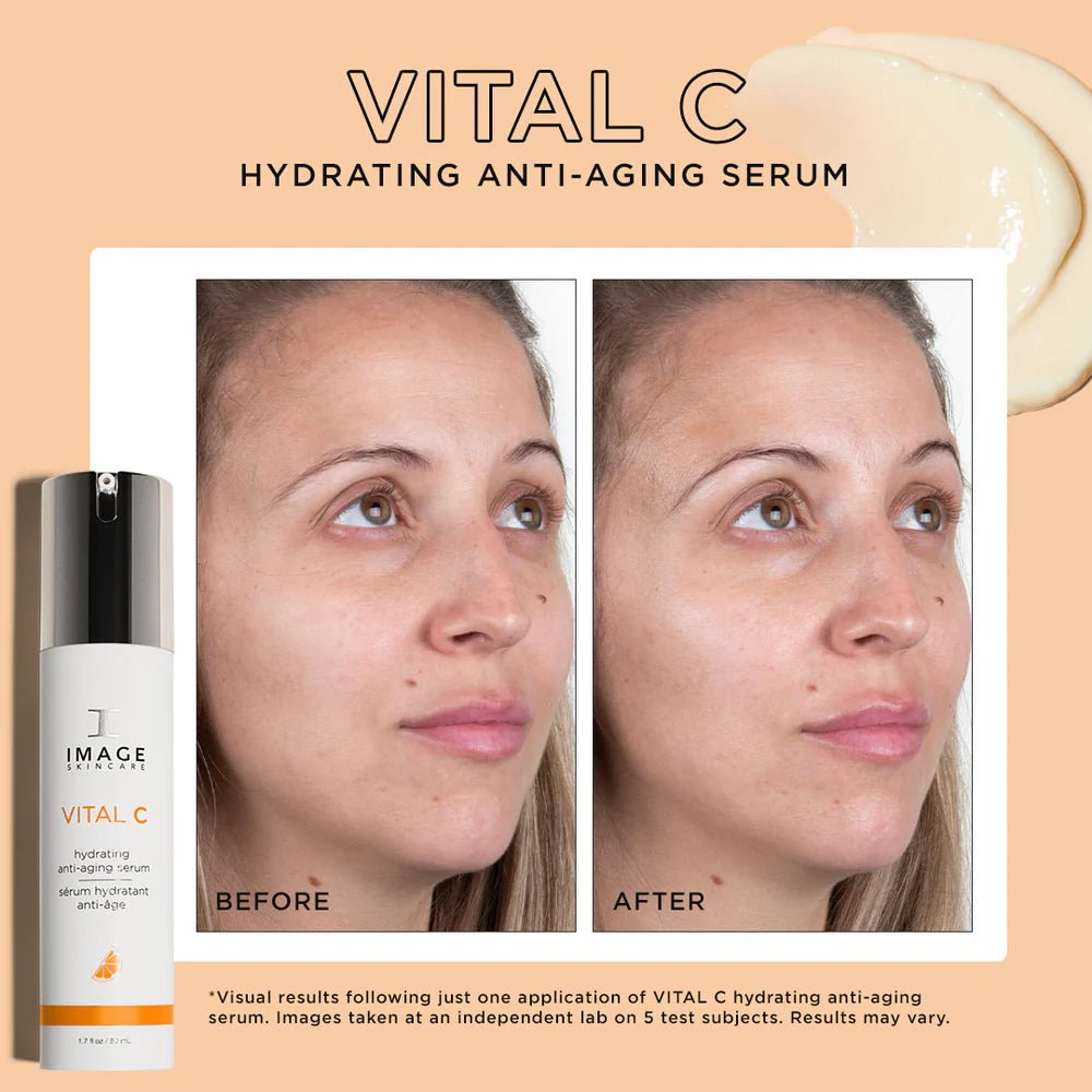 before and after image skincare vital c hydrating serum