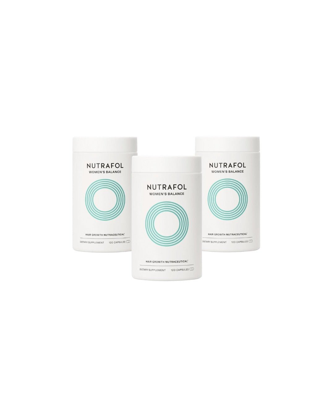 Nutrafol Women's Balance Hair Growth Supplements, Ages 45 and Up, Clinically Proven for Visibly Thicker Hair and Scalp Coverage, Dermatologist Recommended - 1 Month Supply