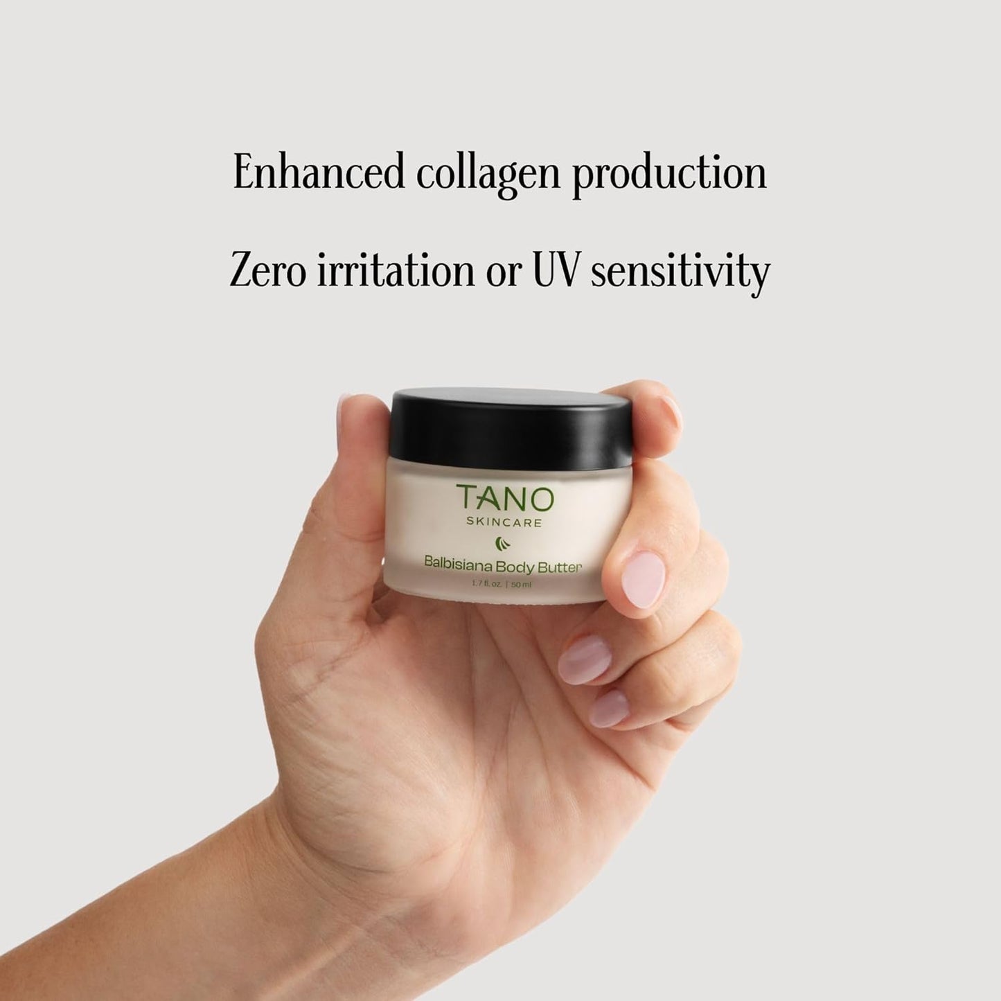 Tano Balbisiana Body Butter – Luxurious Botanical Treatment with Banana Sap, Baobab Oil & Squalane – Restores Firmness, Deeply Hydrates, Softens Texture – Clean, Vegan, Pregnancy Safe, 1.7oz