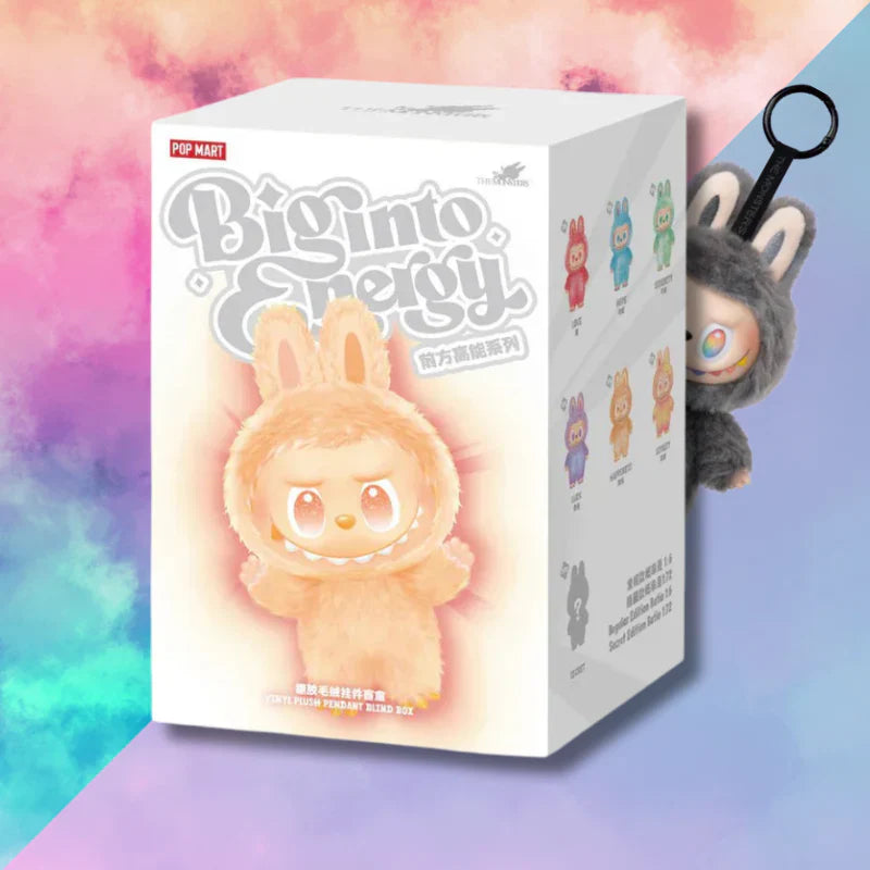 Box of 'Biginto Energy' with a cartoon character on a colorful background