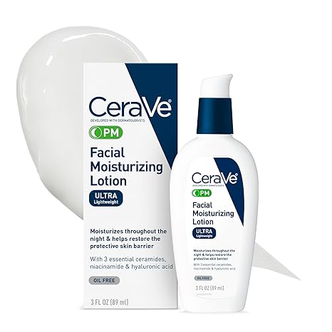 CeraVe facial moisturizing lotion packaging on a white background