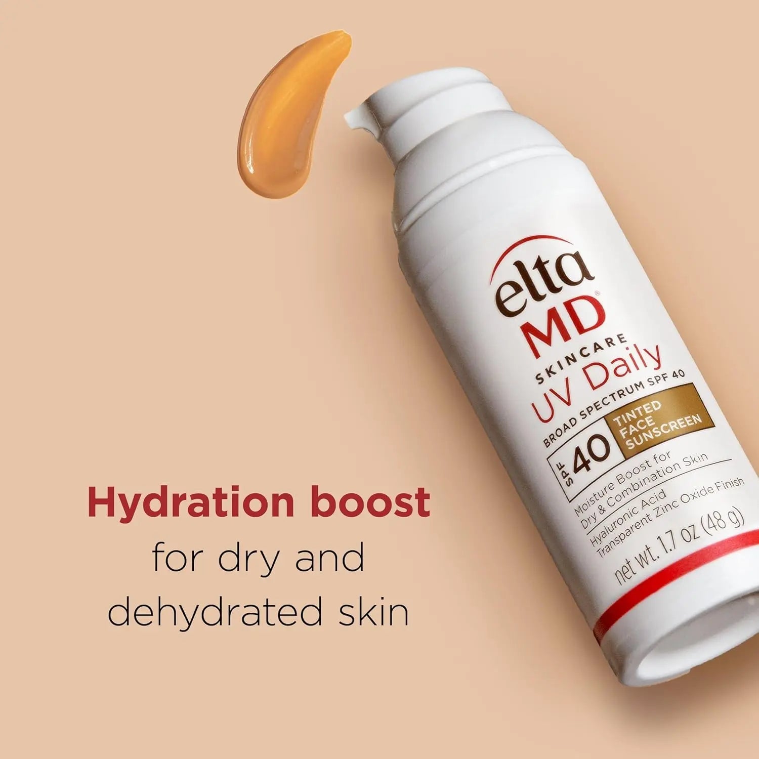 Elta MD skincare product hydration boost for dry and dehydrated skin.
