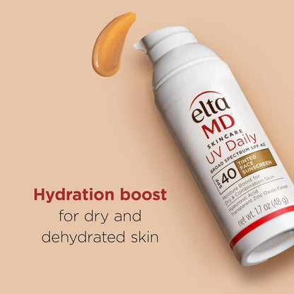 Elta MD skincare product hydration boost for dry and dehydrated skin.