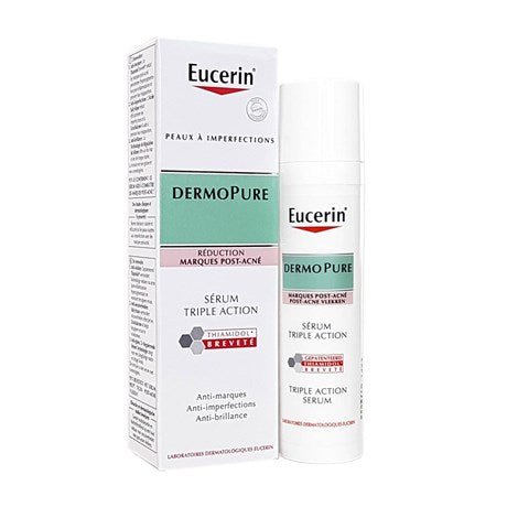 Eucerin Dermopure serum packaging on a white background