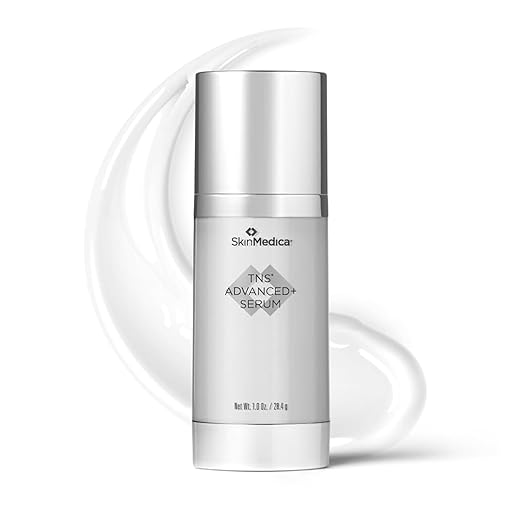 SkinMedica TNS Advanced Serum bottle on a white background