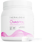 Theralogix Ovasitol supplement container on a white background