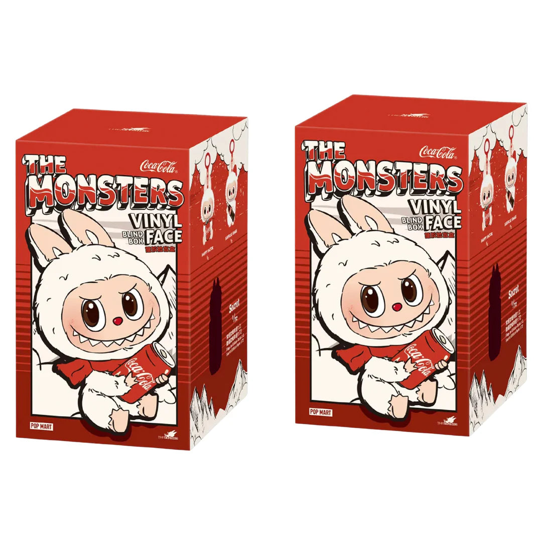 Pop Mart The Monsters Coca-Cola Series Vinyl Face Blind Box – QR CODE SCAN ✅ ( INSPIRED VERSION NOT AUTHENTIC )