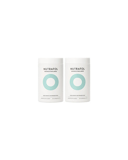 Nutrafol Women's Balance Hair Growth Supplements, Ages 45 and Up, Clinically Proven for Visibly Thicker Hair and Scalp Coverage, Dermatologist Recommended - 1 Month Supply