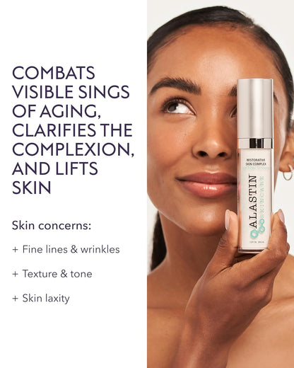 Alastin Restorative Skin Complex serum for fine lines, skin tone, and skin laxity